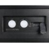 Reality SILVES Wandleuchte LED Schwarz, 1-flammig, Bewegungsmelder