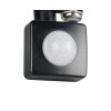 Reality FUNCHAL Wandleuchte LED Schwarz, 1-flammig, Bewegungsmelder