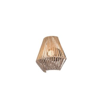 Reality Lira Wandleuchte LED Braun, 1-flammig