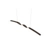 Reality Ginko Pendelleuchte LED Schwarz, 1-flammig