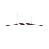 Reality Ginko Pendelleuchte LED Schwarz, 1-flammig