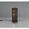 Reality Taco Tischleuchte LED Schwarz, 1-flammig