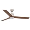 Globo Modesto Deckenventilator LED Grau, 1-flammig, Fernbedienung