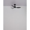 Globo Modesto Deckenventilator LED Grau, 1-flammig, Fernbedienung