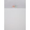 Globo Hines Deckenventilator LED Bunt, Weiß, 1-flammig, Fernbedienung