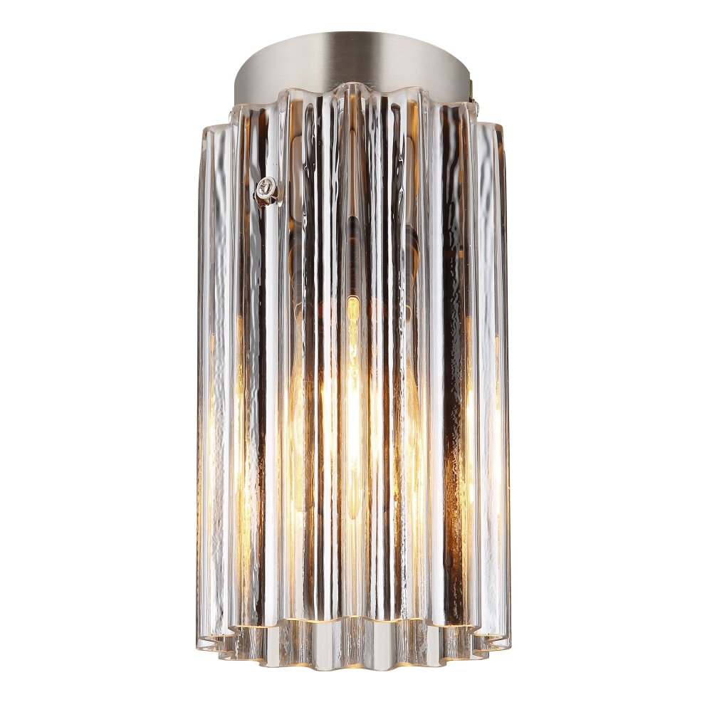 Globo Cayden Deckenleuchte Nickel-Matt, 1-flammig main product photo