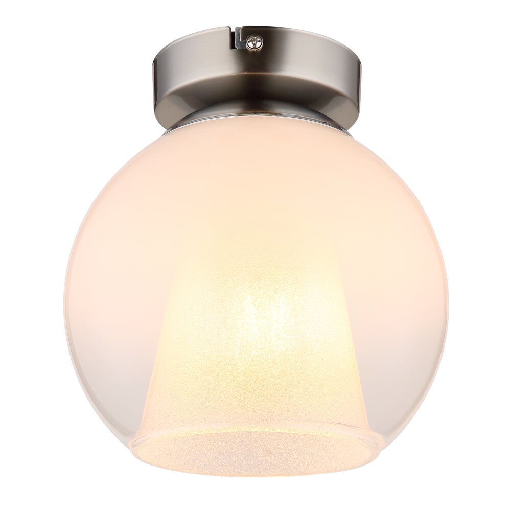 Globo Barry Deckenleuchte Chrom, Nickel-Matt, 1-flammig main product photo