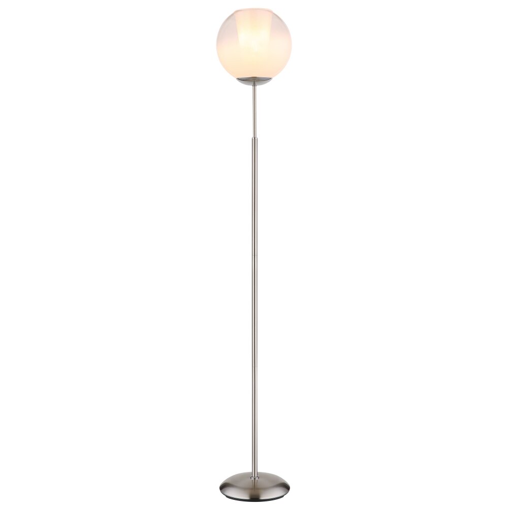 Globo Barry Stehleuchte Chrom, Nickel-Matt, 1-flammig main product photo