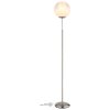 Globo Barry Stehleuchte Chrom, Nickel-Matt, 1-flammig