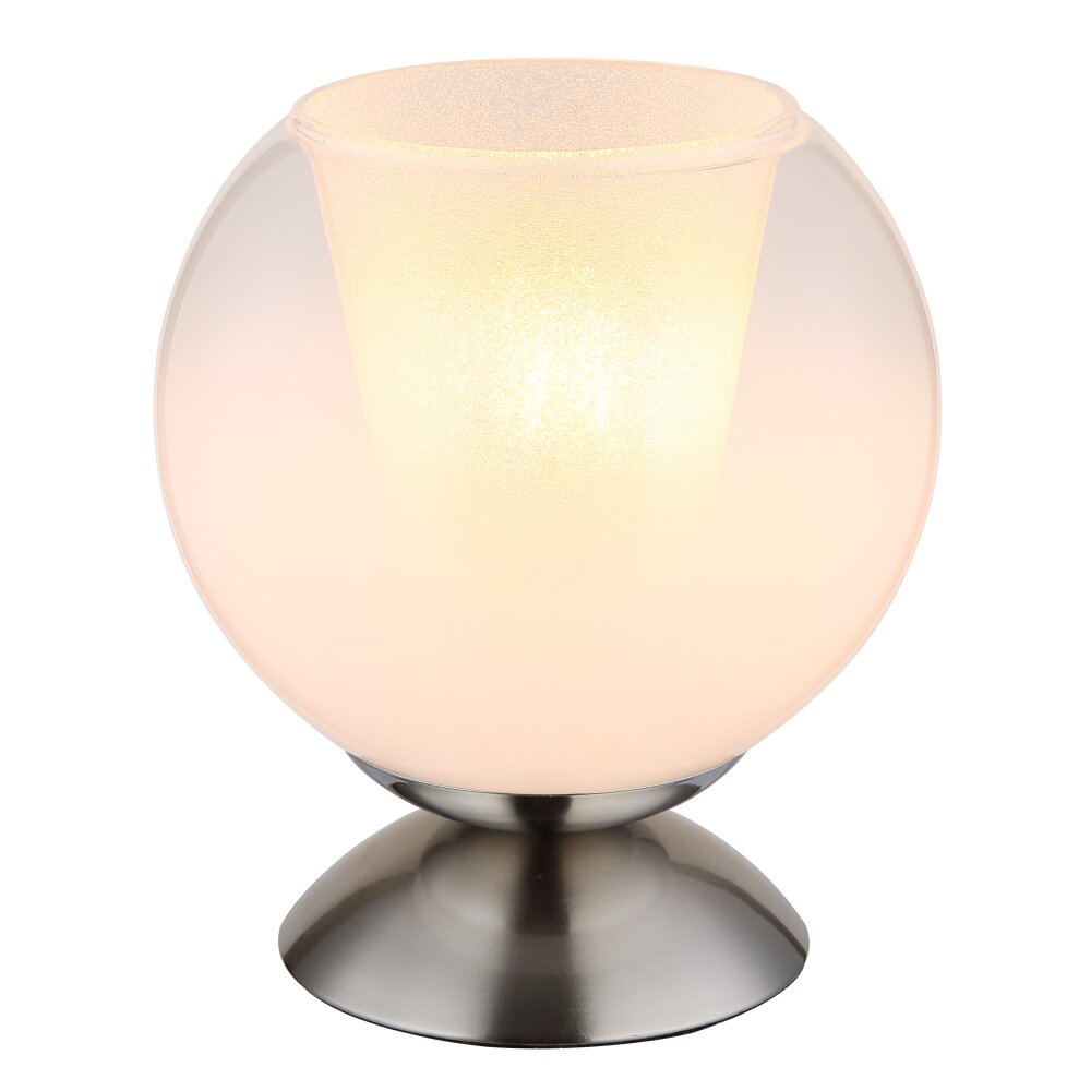 Globo Barry Tischleuchte Chrom, Nickel-Matt, 1-flammig main product photo