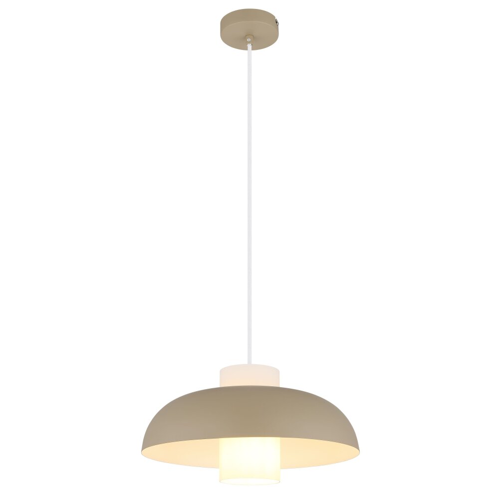 Globo Lowe Hängeleuchte Sandfarben, 1-flammig main product photo