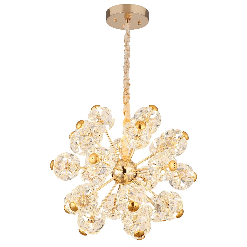 Globo Florietta Hängeleuchte LED Gold, 1-flammig main product photo