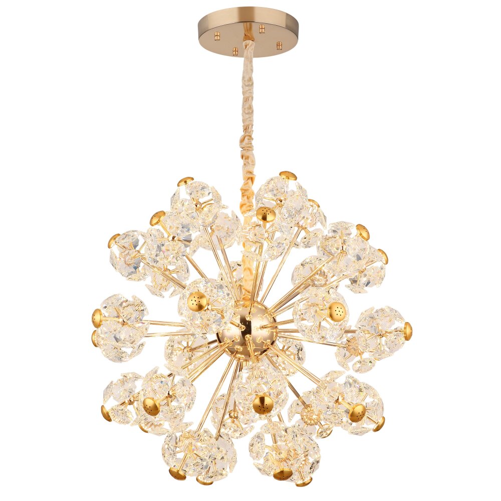 Globo Floriella Hängeleuchte LED Gold, 1-flammig main product photo