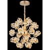 Globo Floriella Hängeleuchte LED Gold, 1-flammig