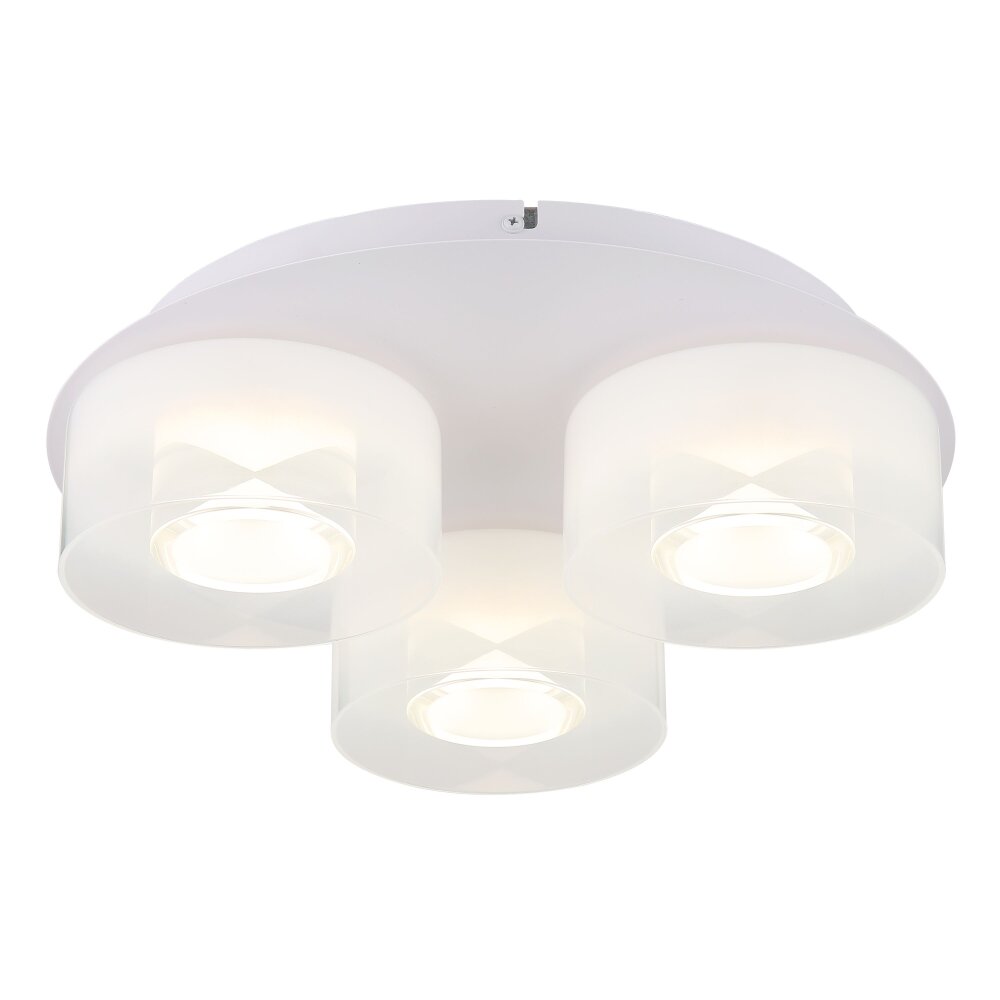 Globo Belinda Deckenleuchte LED Weiß, 1-flammig main product photo