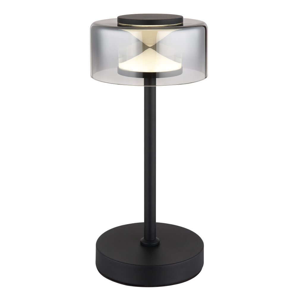 Globo Belinda Tischleuchte LED Schwarz, 1-flammig main product photo