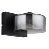 Globo Belinda Wandleuchte LED Schwarz, 1-flammig