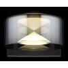 Globo Belinda Wandleuchte LED Schwarz, 1-flammig