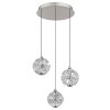 Globo Virina Hängeleuchte LED Chrom, 1-flammig