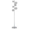 Globo Virina Stehleuchte LED Chrom, 1-flammig