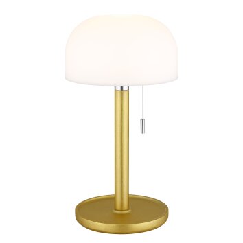 Globo Norman Tischleuchte LED Messing, 1-flammig