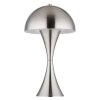 Globo Dima Tischleuchte Nickel-Matt, 1-flammig