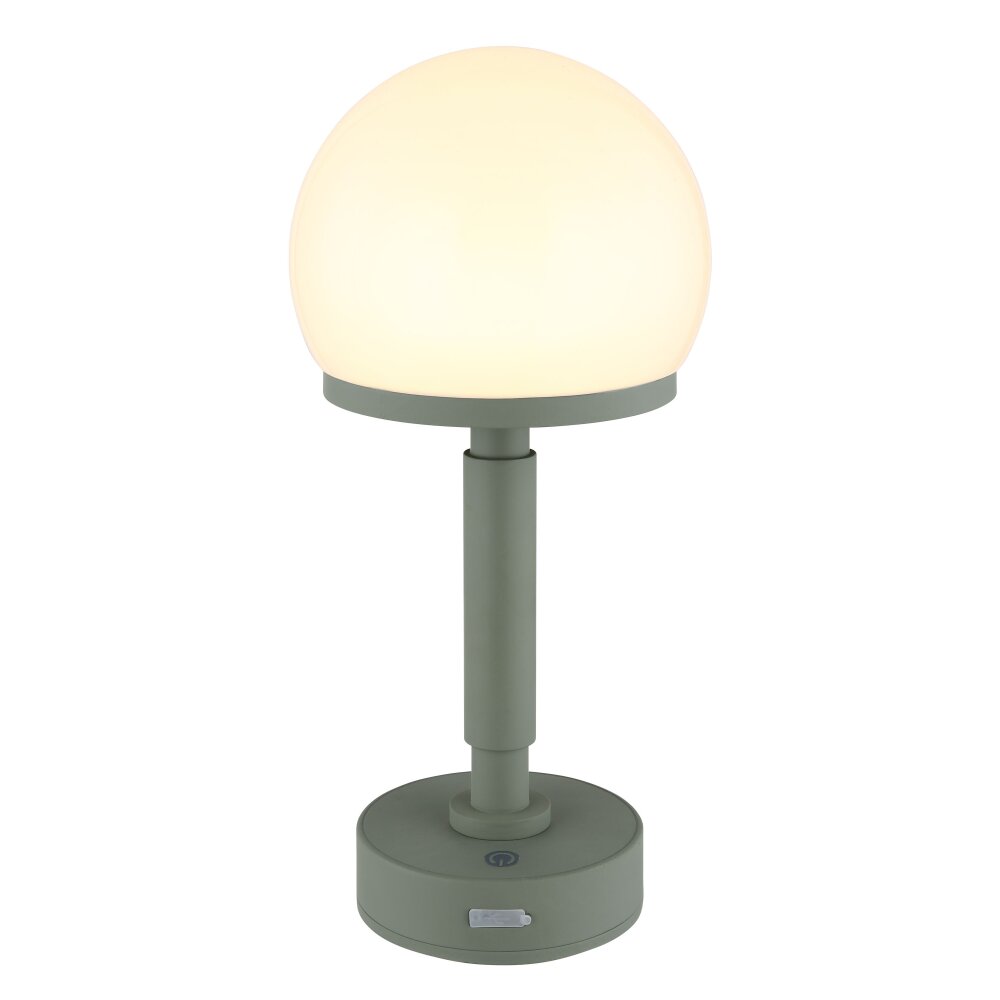 Globo Haku Tischleuchte LED Grün, 1-flammig main product photo