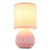 Globo Sylas Tischleuchte Pink, 1-flammig