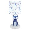 Globo Foxy Tischleuchte LED Blau, Weiß, 1-flammig