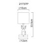 Globo Foxy Tischleuchte LED Pink, Weiß, 1-flammig