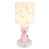 Globo Foxy Tischleuchte LED Pink, Weiß, 1-flammig