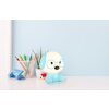Globo Puppy Tischleuchte LED Blau, Weiß, 1-flammig