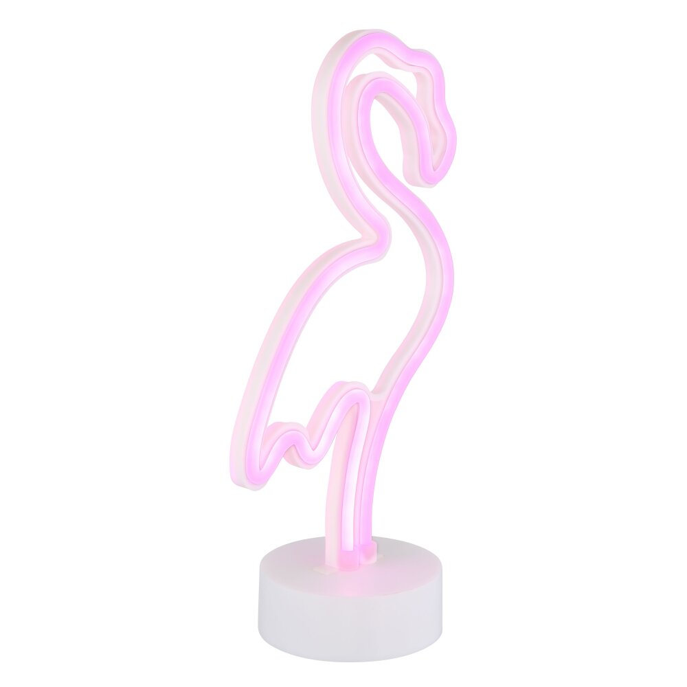 Globo Flamingo Dekoleuchte LED Weiß, 1-flammig main product photo