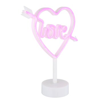 Globo Armor Dekoleuchte LED Weiß, 1-flammig