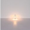 Globo Gixi Tischleuchte LED Chrom, Transparent, Klar, 1-flammig