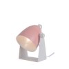 Lucide CHAGO Tischlampe Rosa, 1-flammig