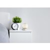Globo Soona Tischleuchte LED Silber, 1-flammig