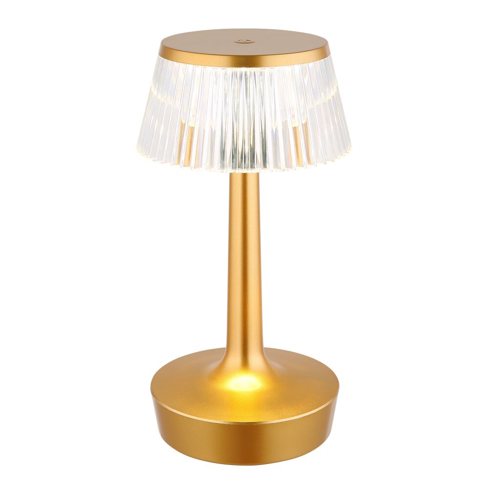 Globo Lucio Tischleuchte LED Messing, 1-flammig main product photo