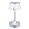Globo Lucio Tischleuchte LED Silber, 1-flammig
