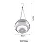 Globo Solar Solarleuchte LED Weiß, 1-flammig