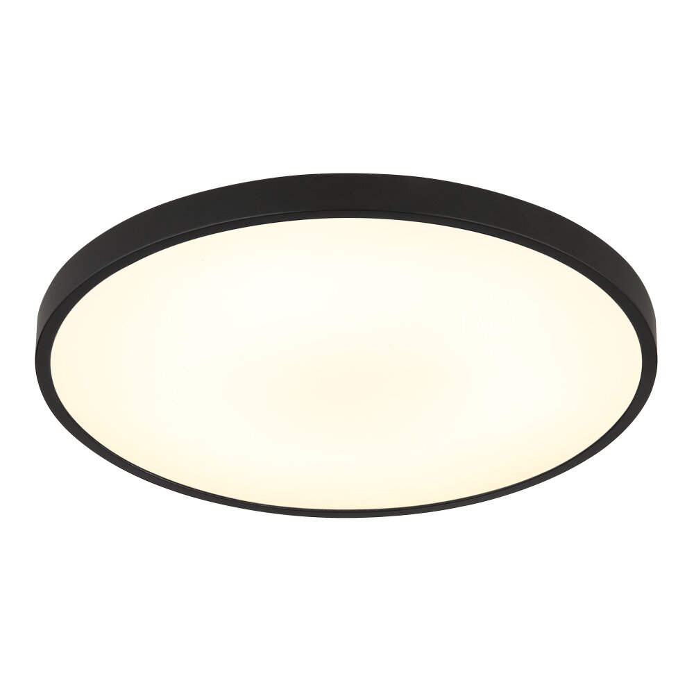 Globo Nielsen Deckenleuchte LED Schwarz, 1-flammig main product photo