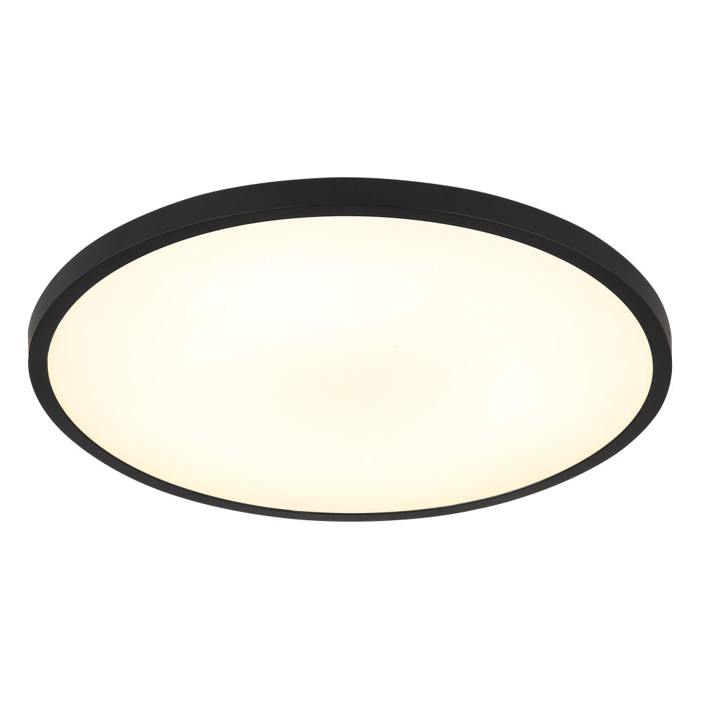 Globo Nielsen Deckenleuchte LED Schwarz, 1-flammig main product photo