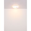 Globo Gaia Deckenleuchte LED Weiß, 1-flammig