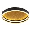Globo Hedi Deckenleuchte LED Gold, Schwarz, 1-flammig
