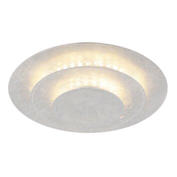Globo Heda Deckenleuchte LED Silber, 1-flammig