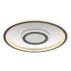 Globo Cara Deckenleuchte LED Grau, Silber, 1-flammig
