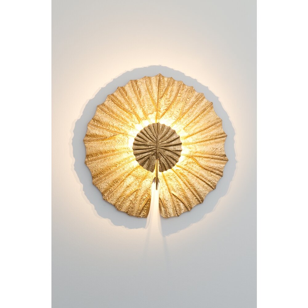 Holländer SESAM Wandleuchte LED Gold, 2-flammig main product photo