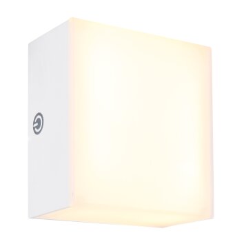 Globo Sami Wandleuchte LED Weiß, 1-flammig