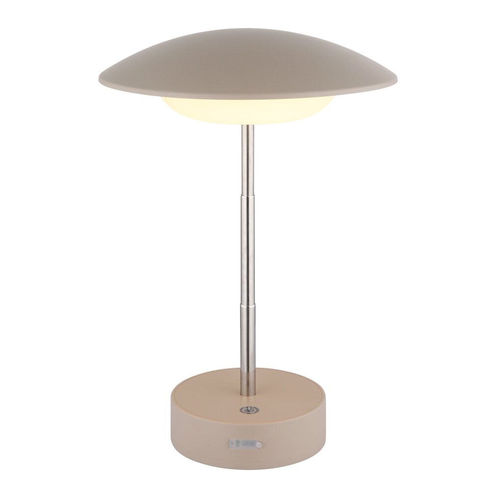 Globo Tomo Tischleuchte LED Braun, 1-flammig main product photo