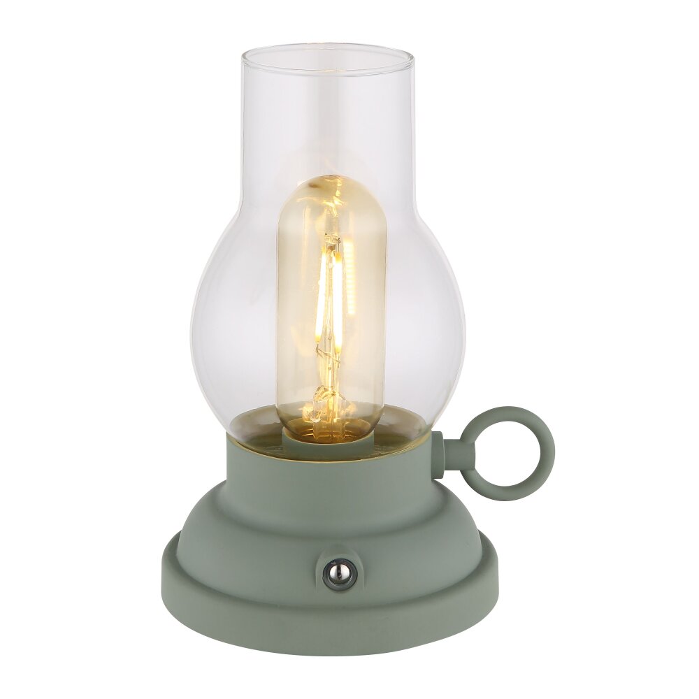 Globo Petro Tischleuchte LED Grün, 1-flammig main product photo
